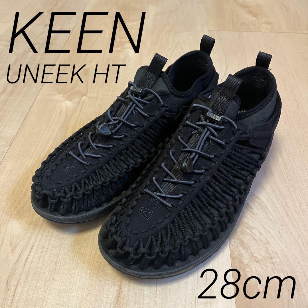 KEEN ユニークHT 28cm ブラック US10 KEEN UNEEK HT 28.0cm BLACK キーン ユニーク 黒