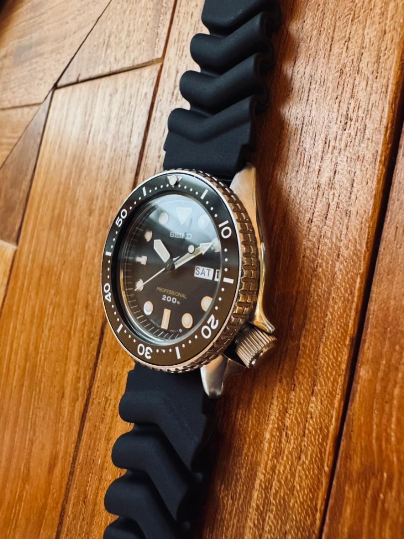 SEIKO 7C43-6010 セイコーダイバー レトロ 美品 ジュビリーブレス