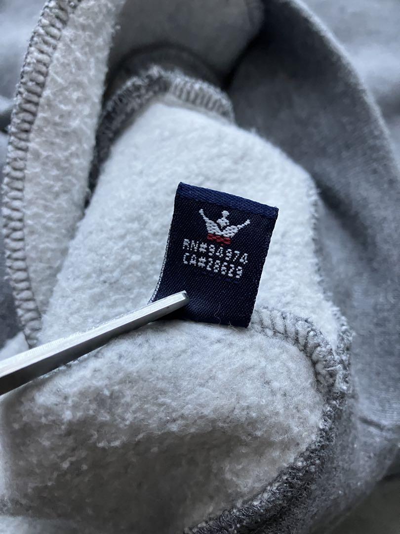 レア　old stussy スウェット　グレー　ワンポイントロゴ　ヴィンテージ