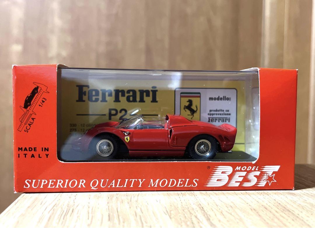 期間限定特別価格 Ferrari メルカリ - 1/43 MODEL BEST ROSSO PROVA P2 ミニカー