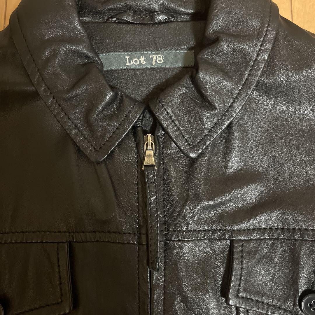 lot78 GEORGE ブラック　サイズ44 イタリア製