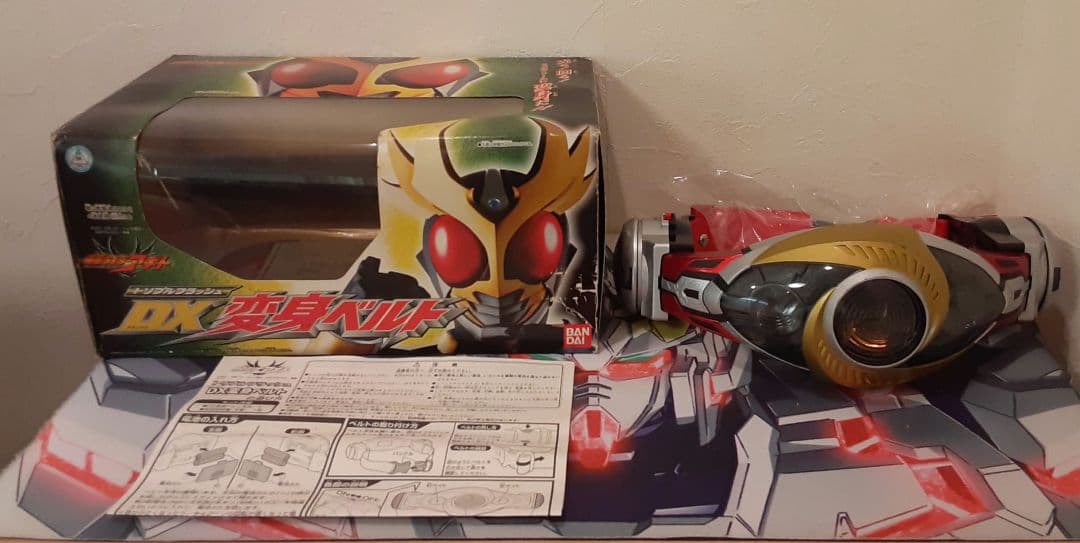 程度良好 DXトリプルフラッシュ 仮面ライダーアギトBANDAI