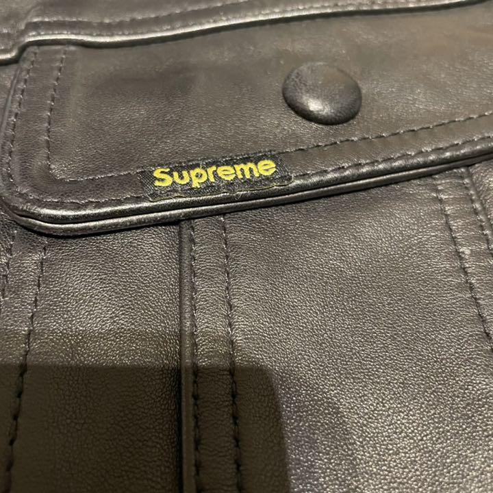 supreme レザージャケット TFjCB-m99587251561 シュプリーム 大得価即納