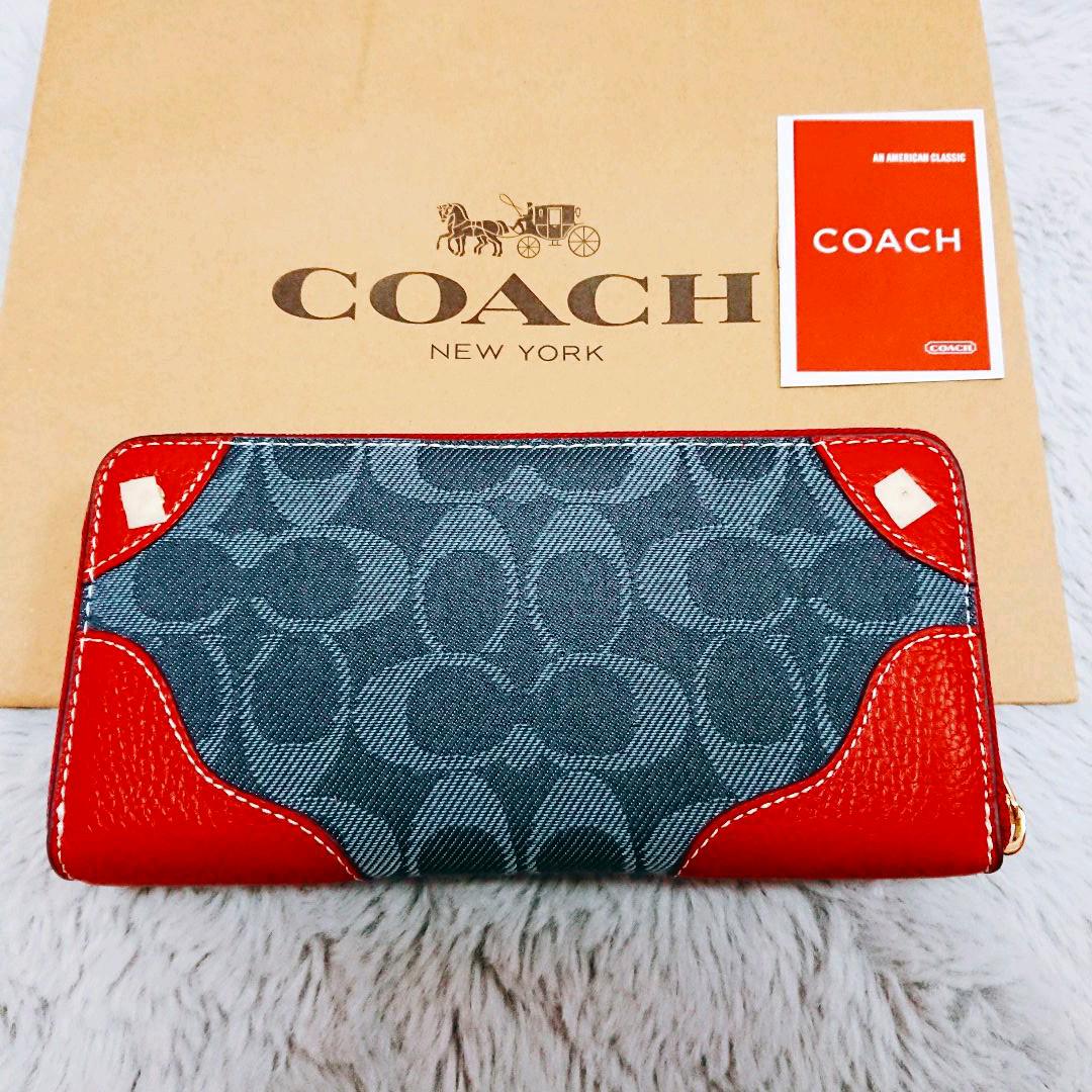 【新品・未使用】COACH/コーチ/長財布/正規品/プレゼント/入学祝い/ 即日出荷可 長財布 入学祝 プレゼント 新品未使用 コーチ COACH 長財布