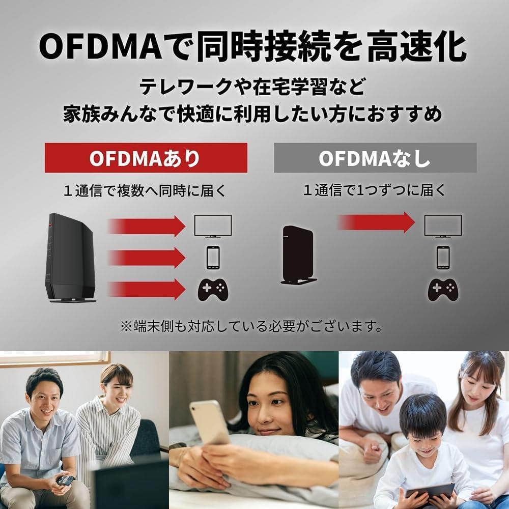バッファロー 無線LANルーター WSR-5400AXP/N