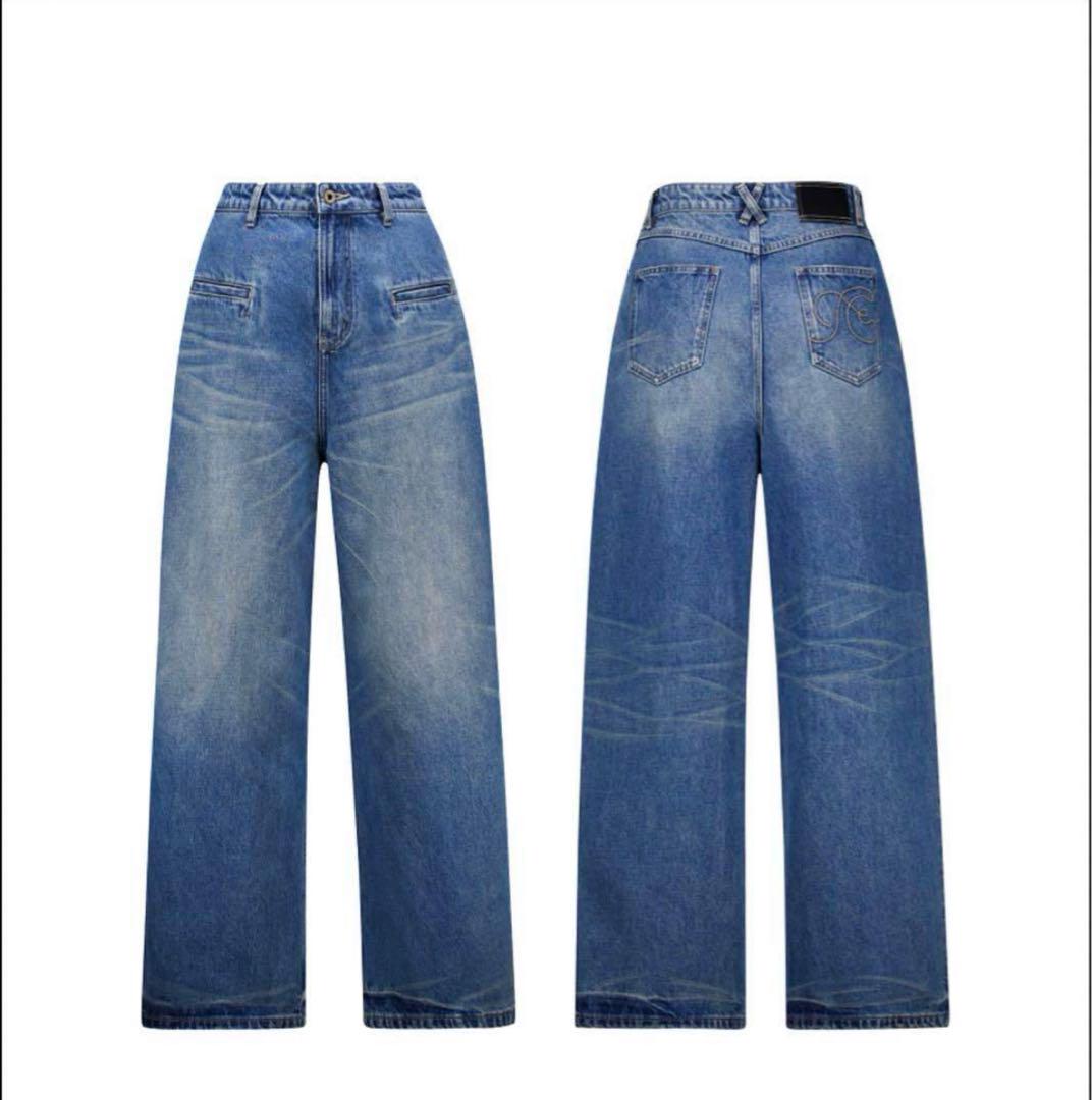 fax copy express wide denim ワイドデニム Fax Copy Express（ファックスコピーエクスプレス）の「FAX COPY