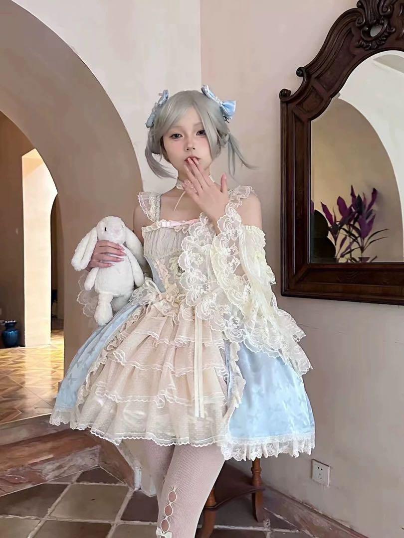 ロリータワンピース✿ドレス感満載♪女子会にぴったり！お出かけにも！