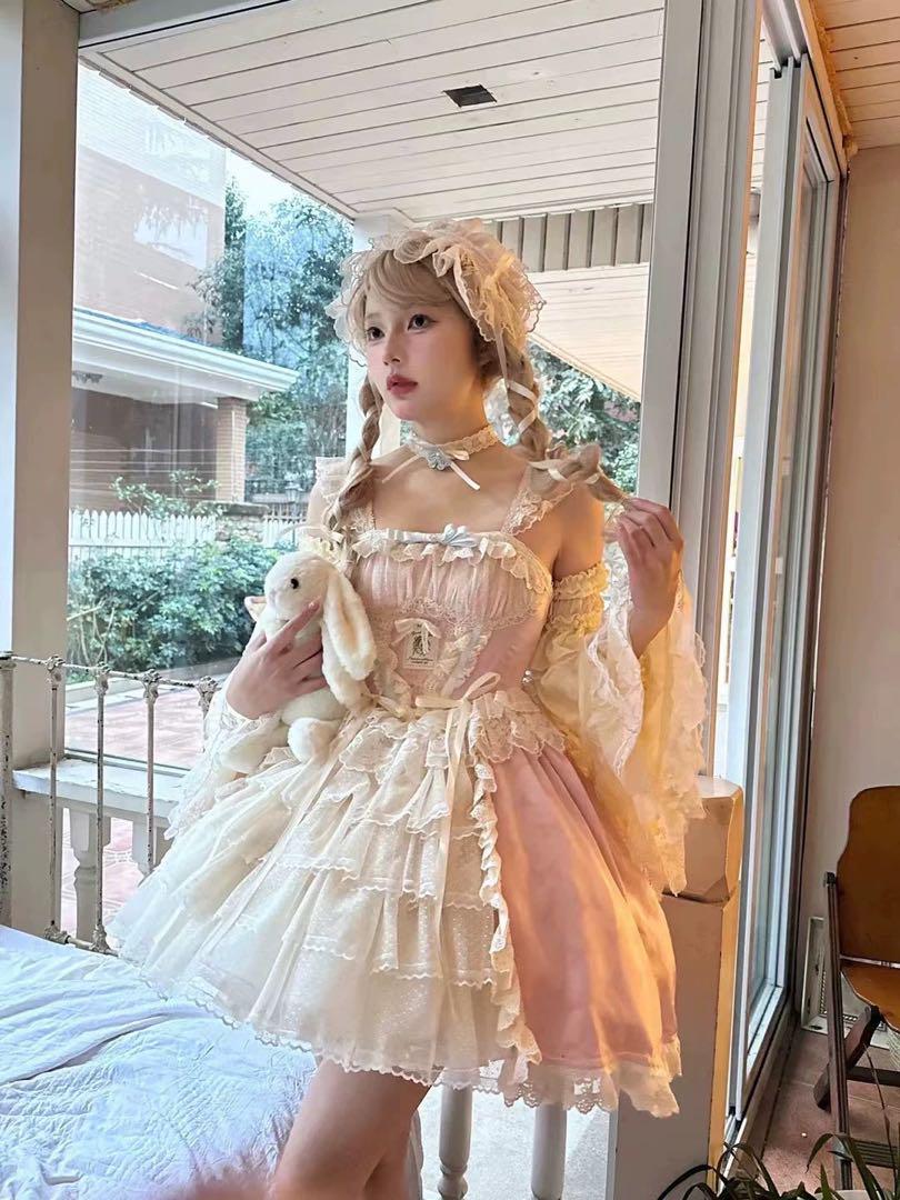 ロリータワンピース✿ドレス感満載♪女子会にぴったり！お出かけにも！