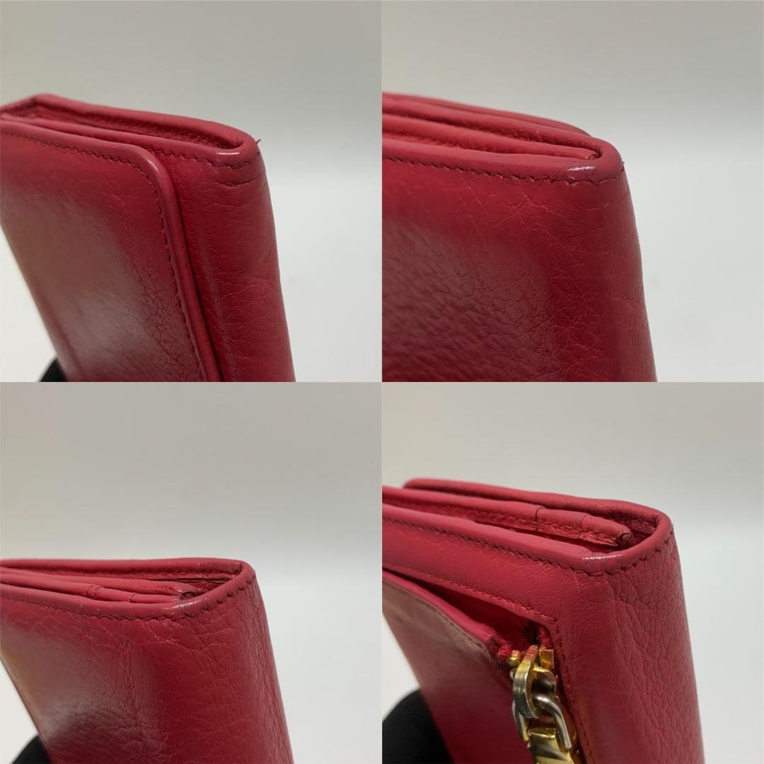 PRADA プラダ 長財布 レザー ピンク - 小物新 モデル