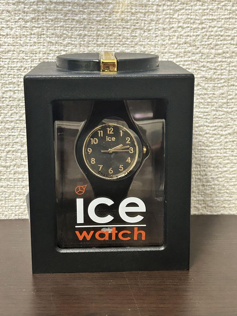 ice watch ブラック デジタル腕時計