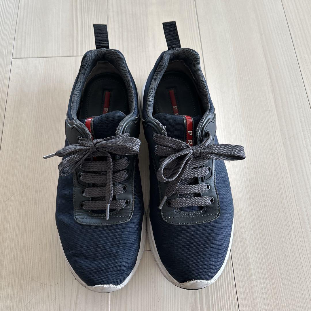 PRADA プラダ メンズスニーカー 25.5 6 1/2