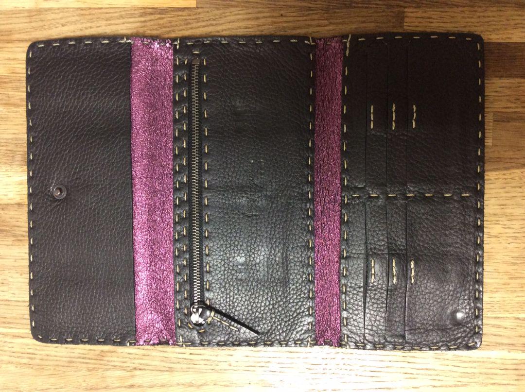 Henry Beguelin ウォレット 長財布 ブラック イタリア製