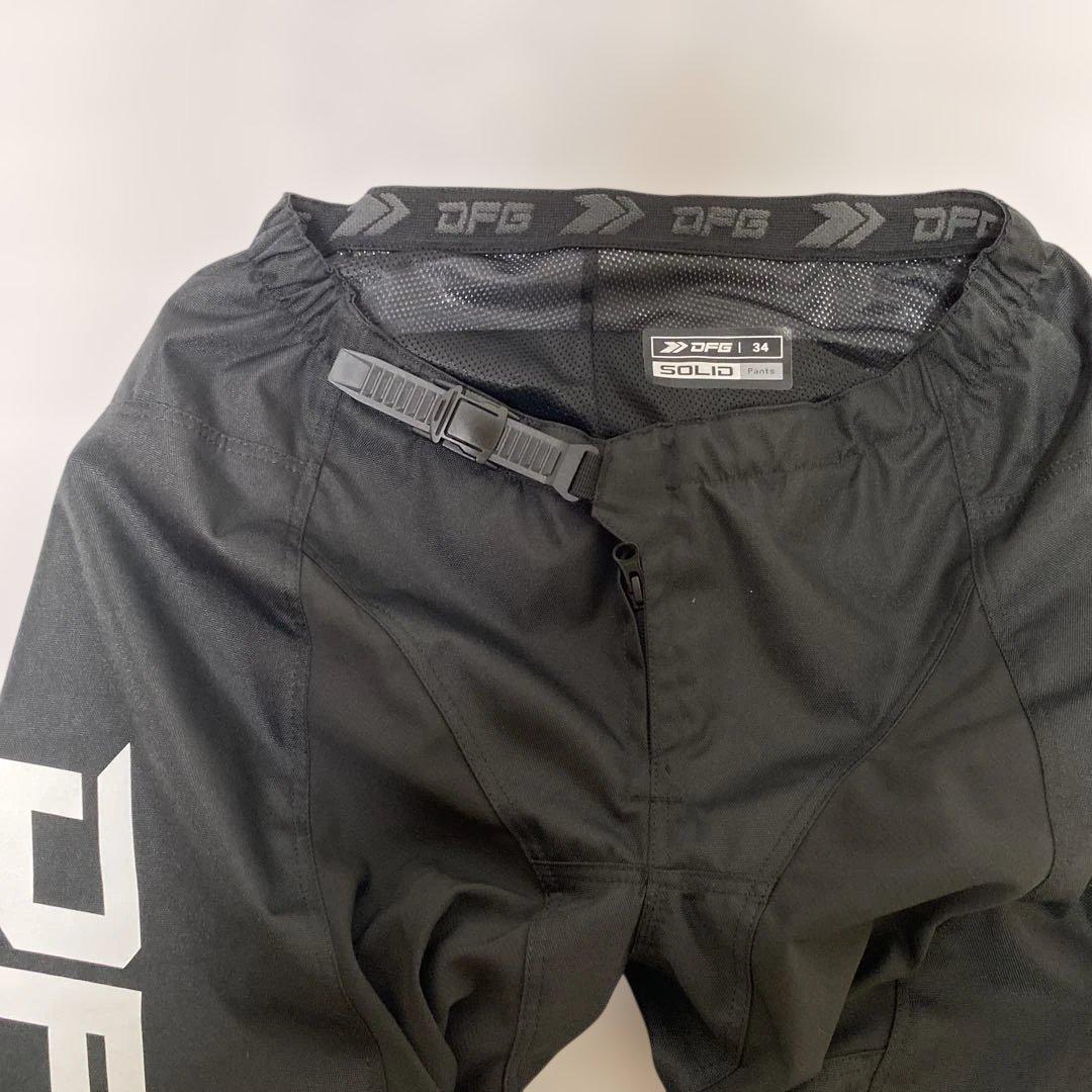ダートフリークDFG ソリッドパンツ34インチ、ソリッドジャージLサイズ