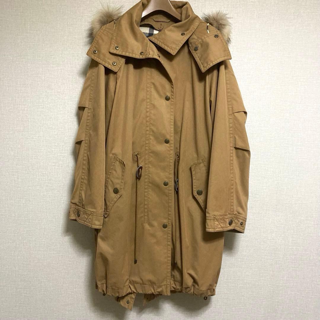 ノバチェックライナー付きモッズコートL BURBERRY