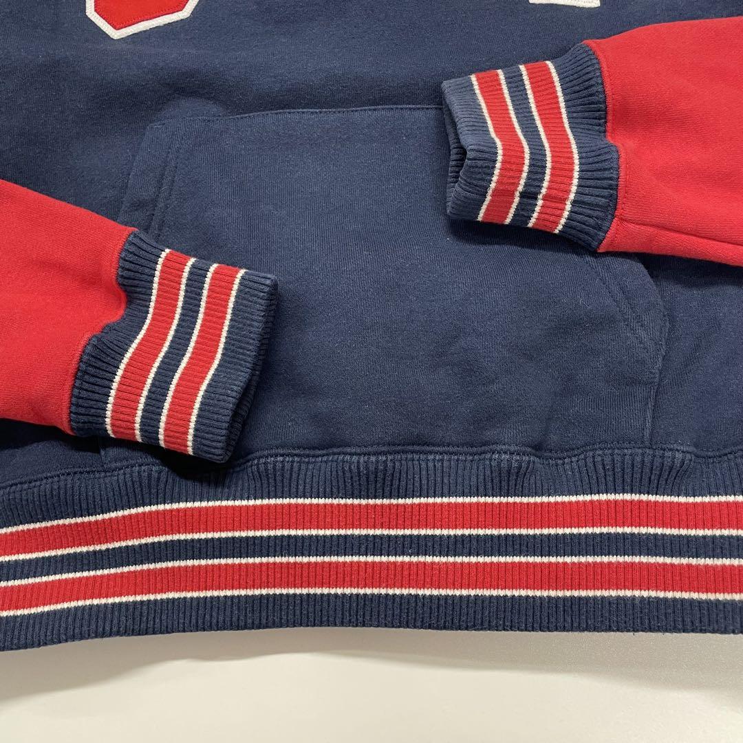 Champion USA立体ロゴ スウェット ネイビー メンズM