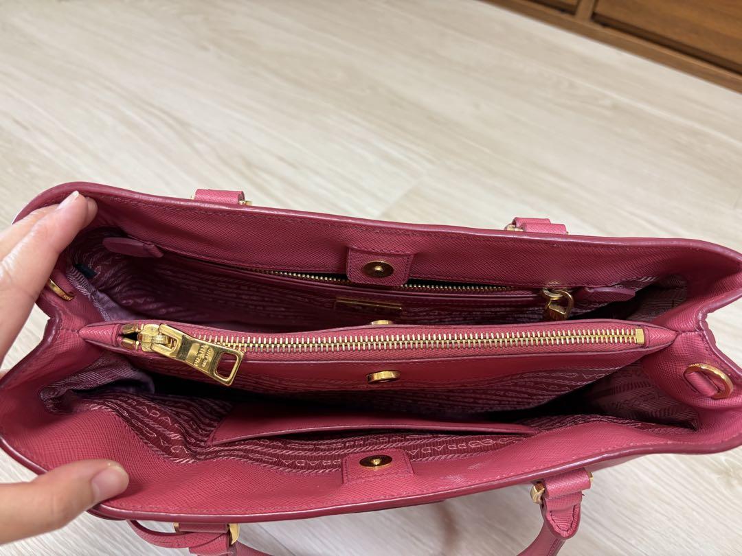 PRADA ハンドバッグ/ショルダーバッグ ピンク
