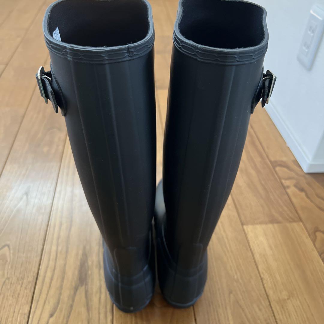 HUNTER レインブーツ　ブラック　UK5（24cm）
