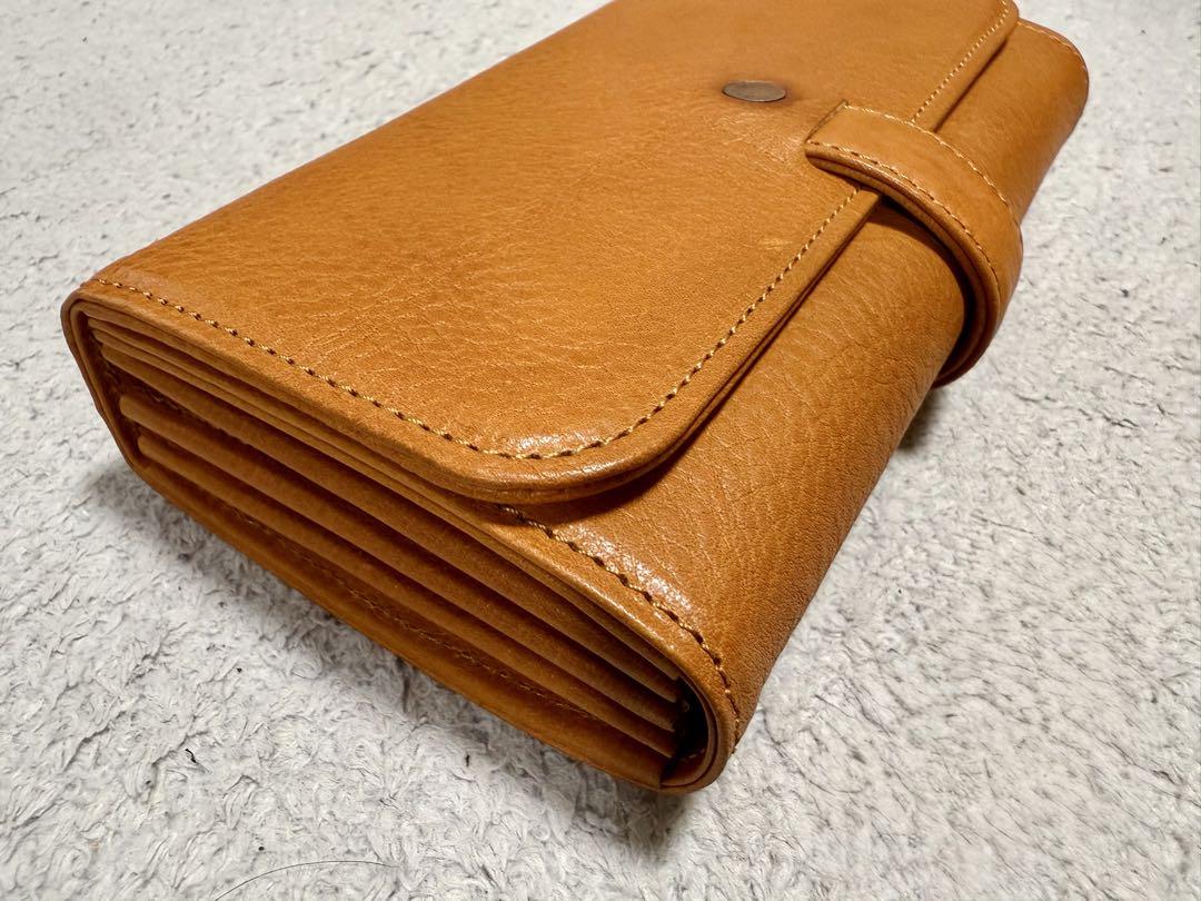 【新品・未使用】SLOW and HANDS（コラボ）　メンズ財布　本革 新品・未使用】SLOW and HANDS（コラボ） メンズ財布 本革（ミニ