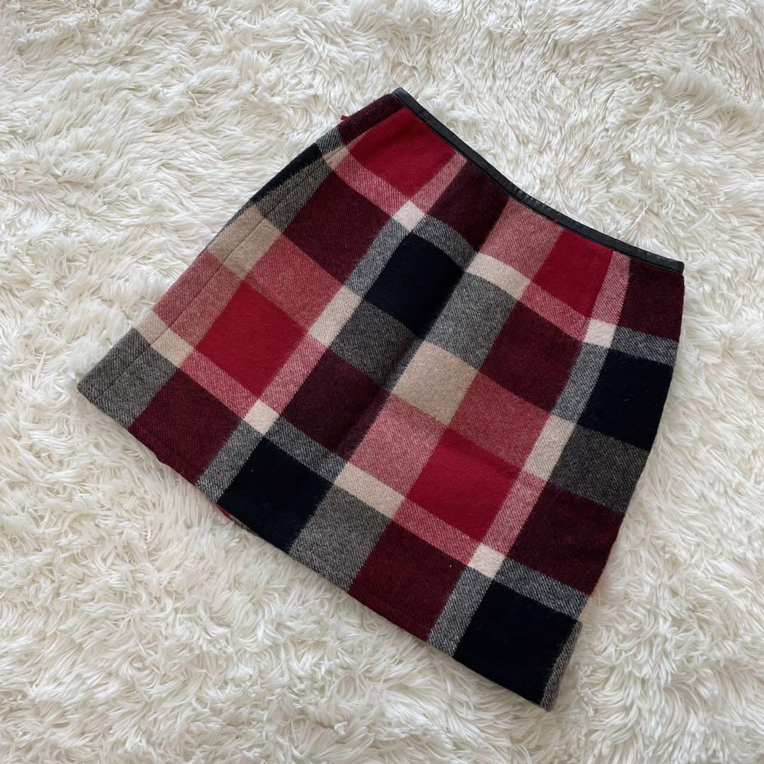 【美品】BURBERRY BLUE LABEL チェックスカート