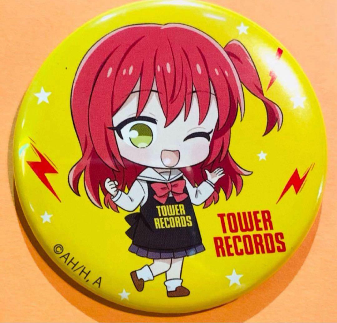 新品未使用】ぼっち・ざ・ろっく！ タワレコカフェ 缶バッジ