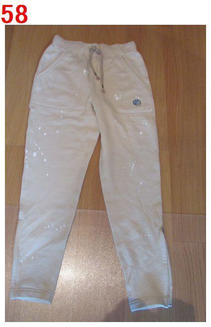 yanuk ペンキ加工　裾ジップスエットパンツ No.58 5,000円
