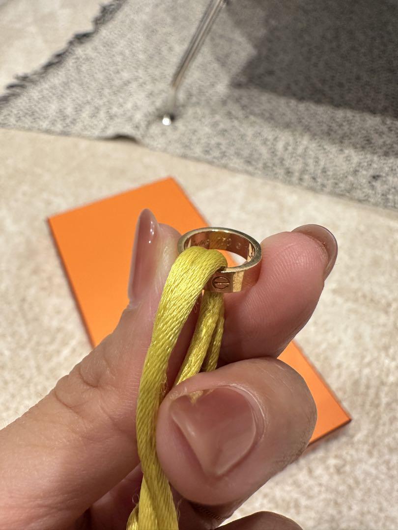 カルティエCartier Leveイエロー ロープ ブレスレット ゴールド金具