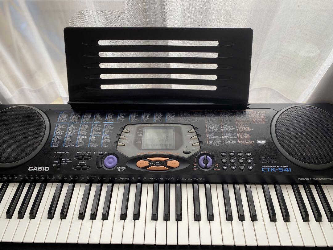 CASIO CTK-541 電子キーボード 100曲内蔵 61鍵