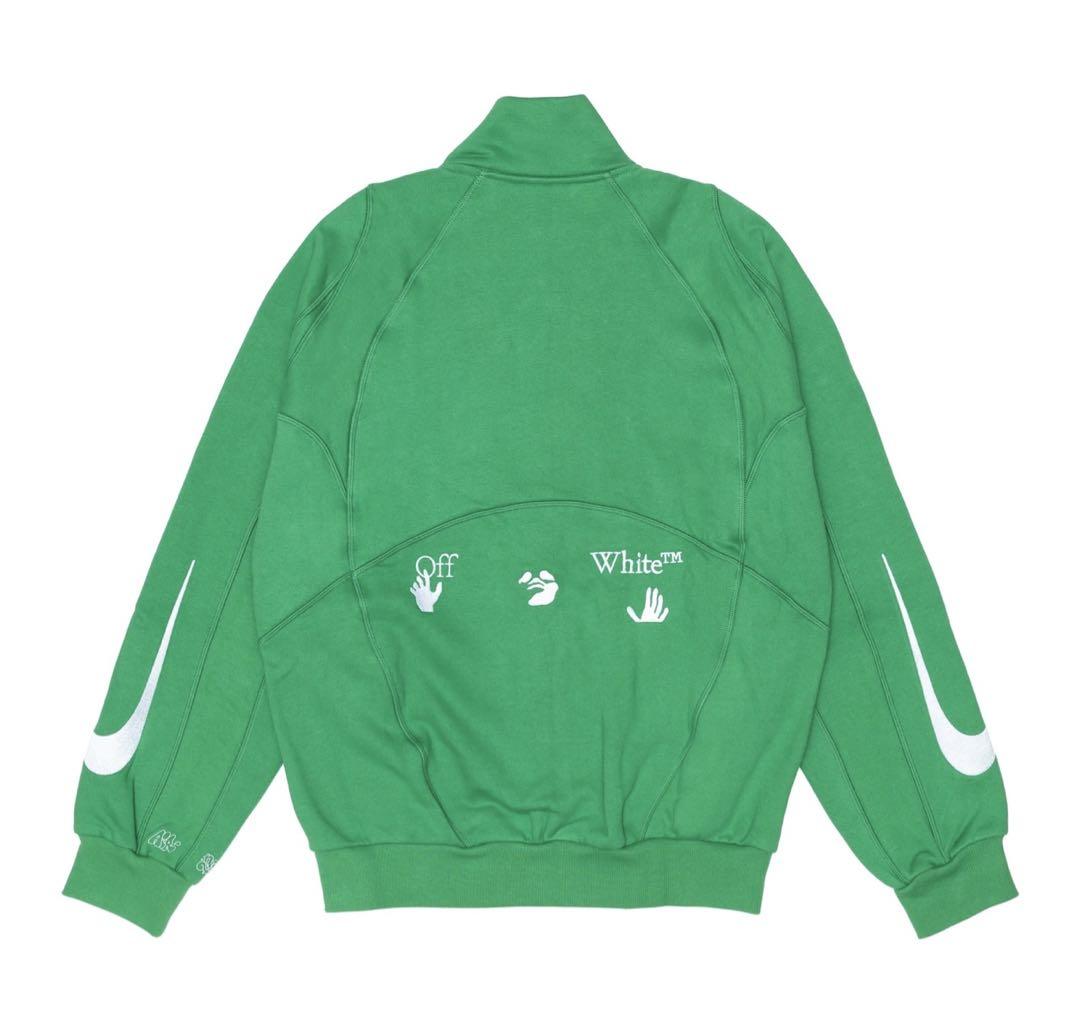 NIKExOFF-WHITEトラックジャケットLサイズ未開封新品⭐︎オフホワイト