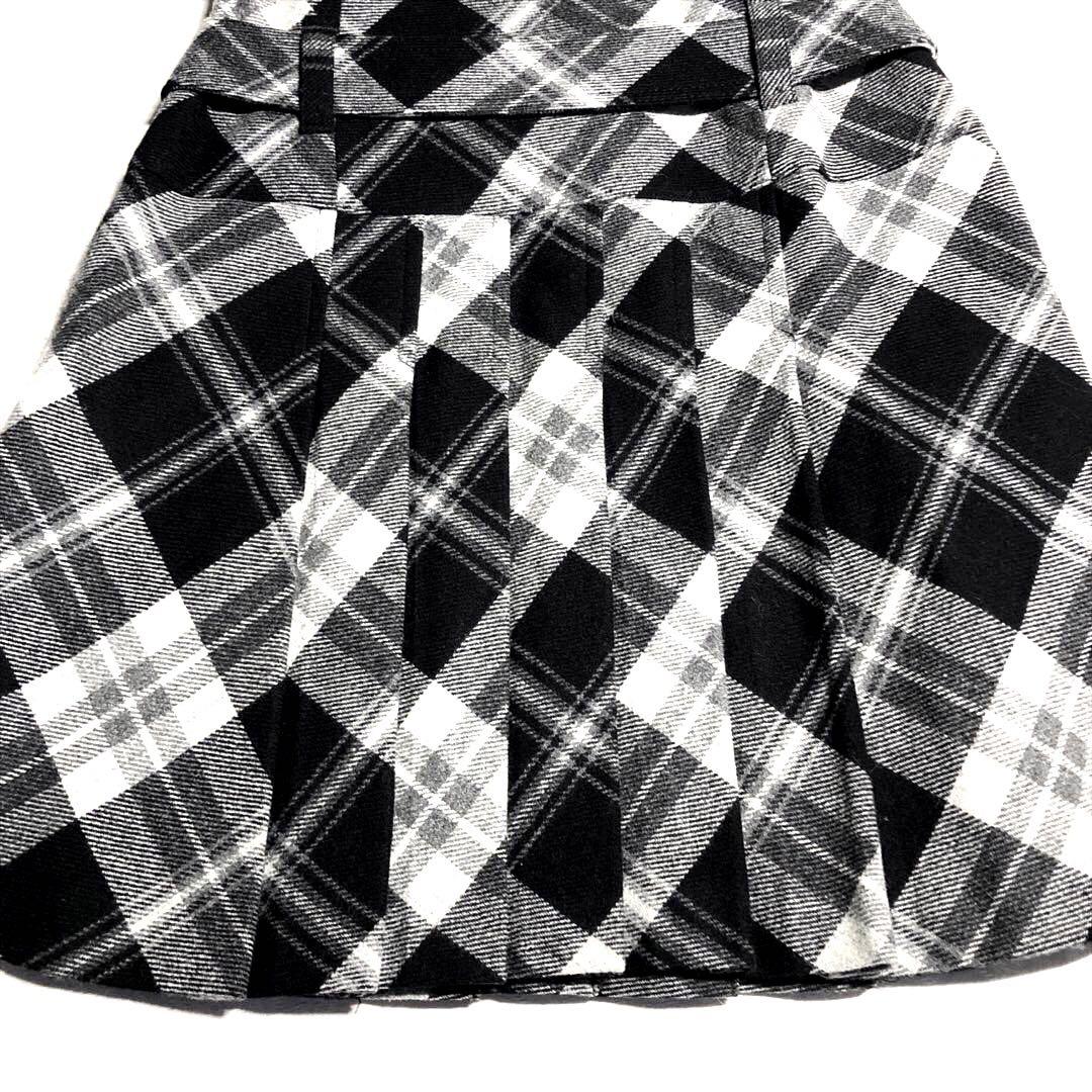 【BURBERRY】バーバリーブルーレーベル「ベルト付き上品なスカート」好感度