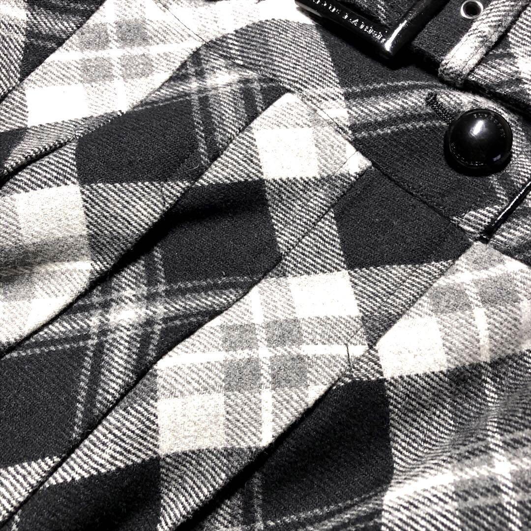 【BURBERRY】バーバリーブルーレーベル「ベルト付き上品なスカート」好感度