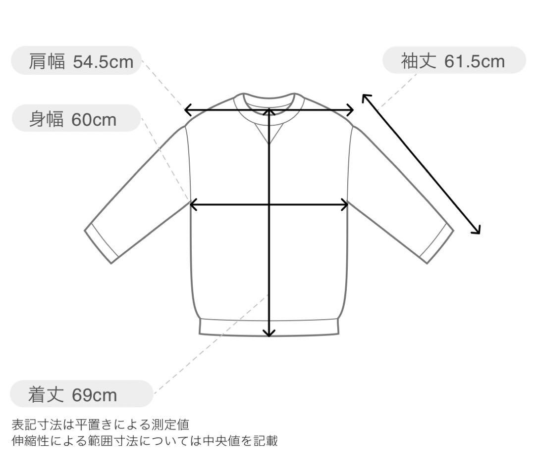 【AVIREX】BAGGYFITMIL. PKT CREW NECK SWEAT