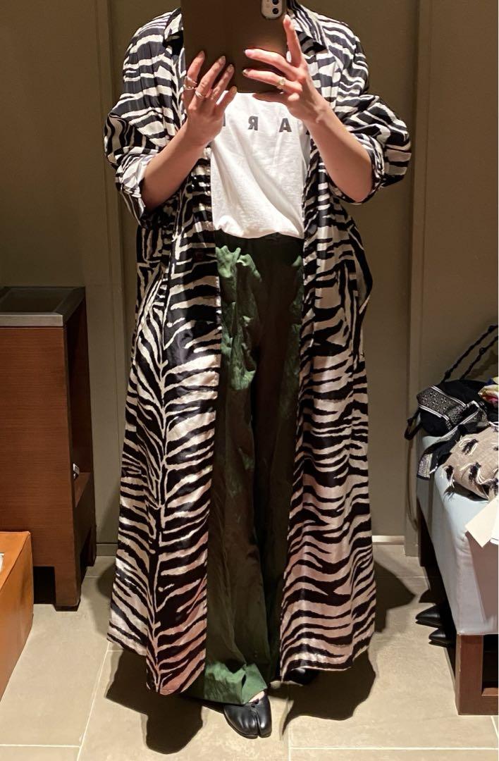 dries van noten ドリスヴァンノッテン　ゼブラ　コート　フラワー