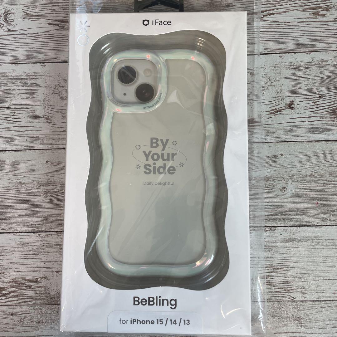 新品ホワイトオーロラiP15/14/13 iface BeBling