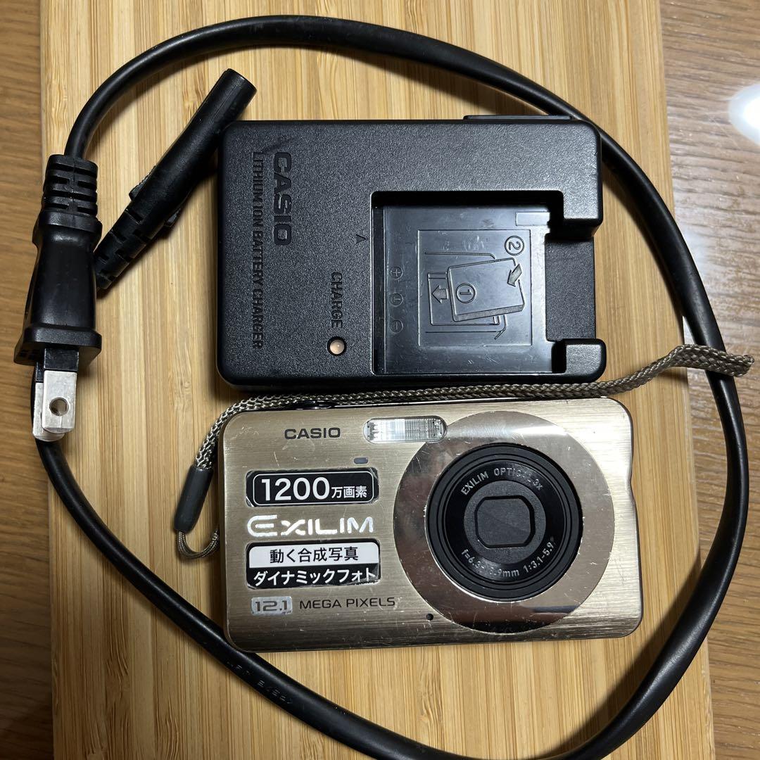 CASIO エクシリム　デジカメ　動作確認済み　カシオ　CASIO EX-Z90