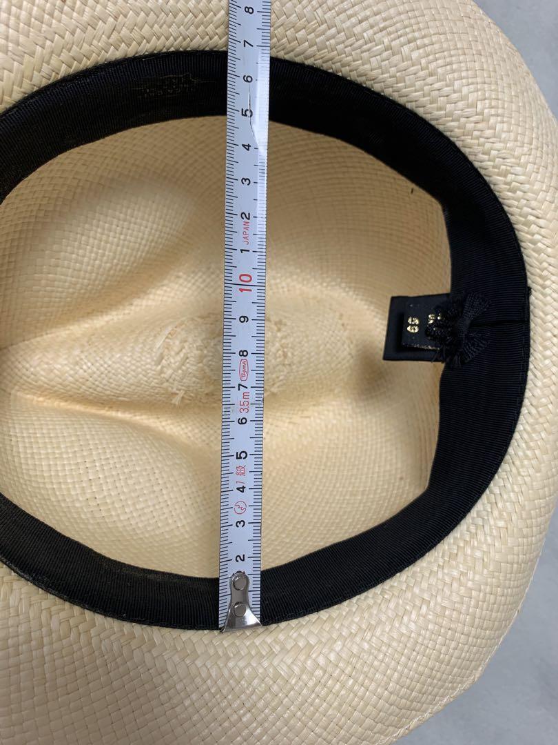 Borsalino ボルサリーノ パナマ サイズ59 麦わら帽子　ハット　メンズ