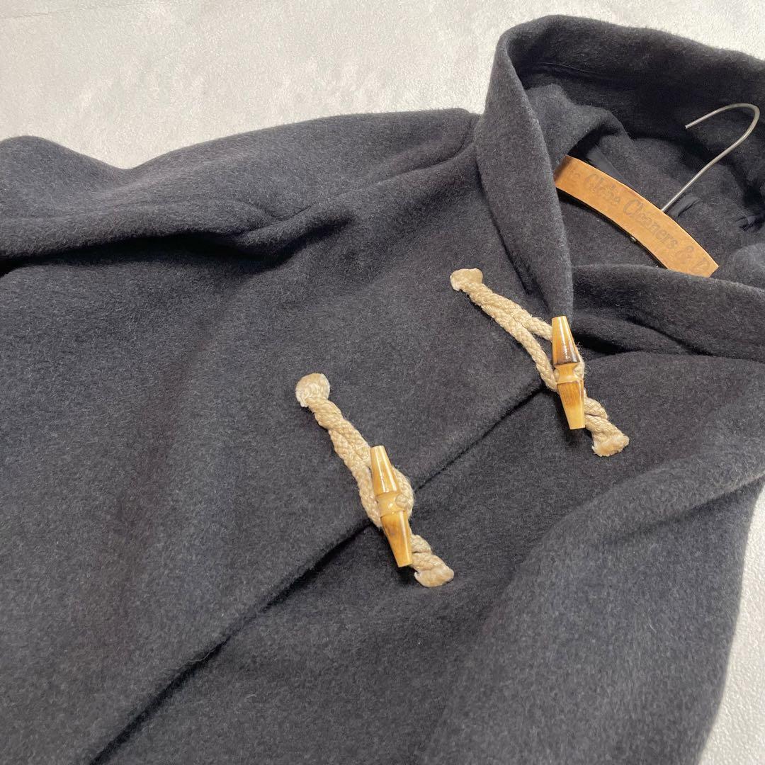 【極美品】ミズイロインド Aライン ウールフーディダッフルコート