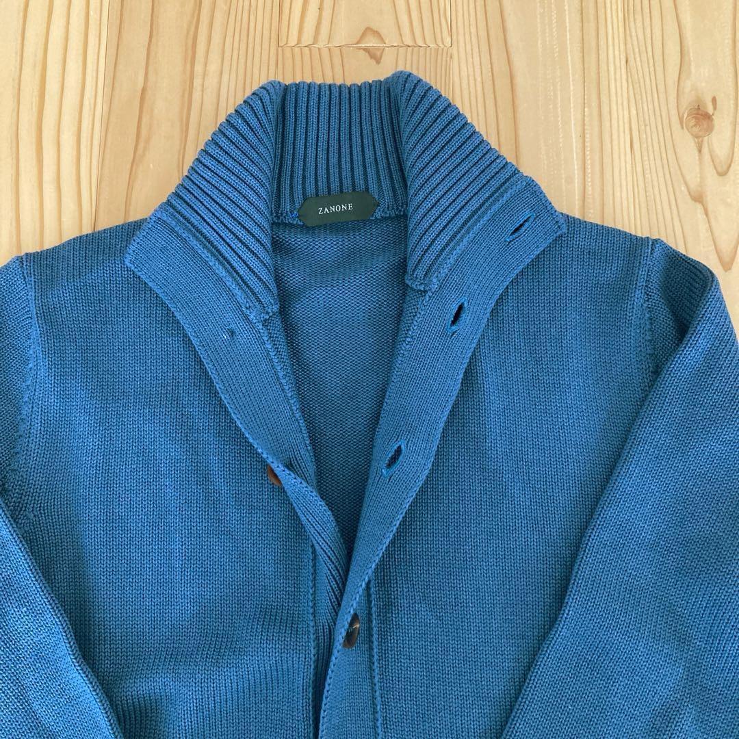 美品　ZANONE ザノーネ キョート ブルー