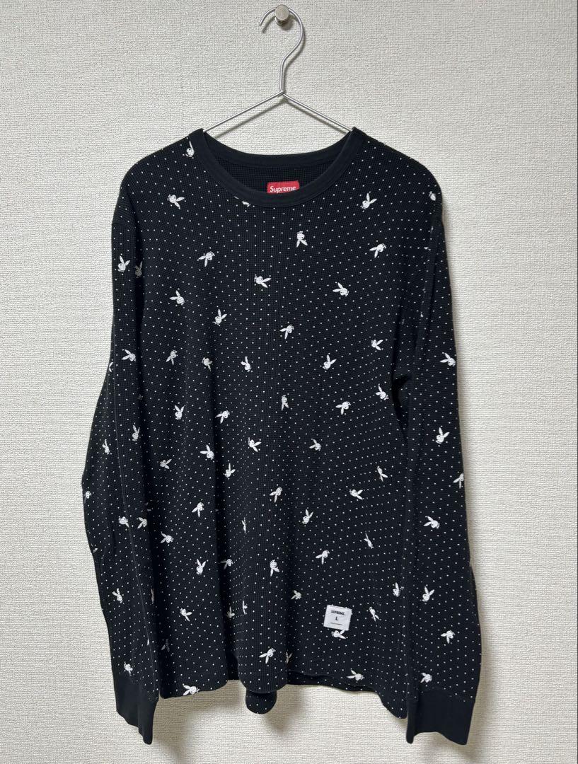 17AW Supreme PlayboyWaffle Thermalカットソー 11,900円