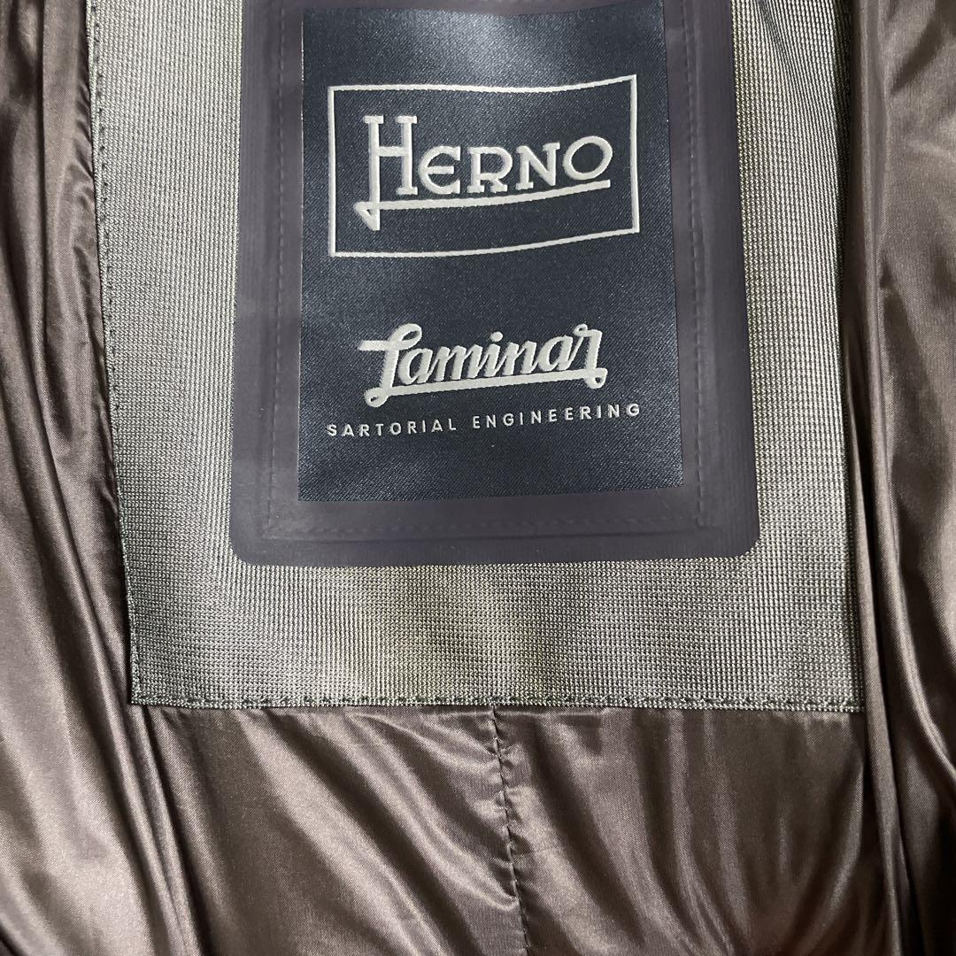 サイズ46 ヘルノ/HERNO コート メンズ LAMINAR/ラミナー