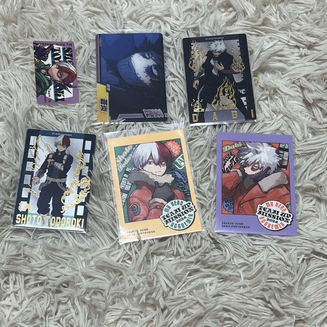僕のヒーローアカデミア ヒロアカ 轟焦凍 荼毘(轟燈矢) カード