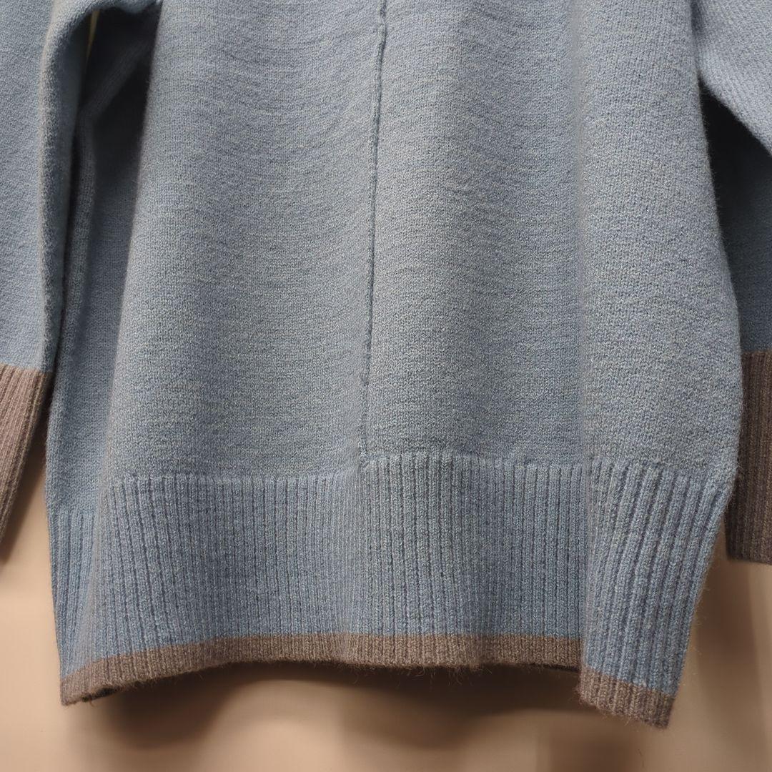冬〜梅春 Tanppoppo オシャレデザイン ニットチュニック