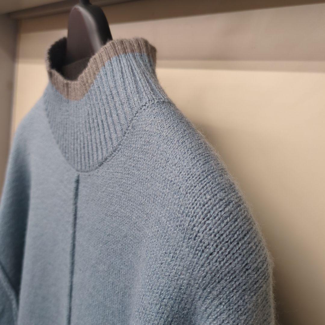 冬〜梅春 Tanppoppo オシャレデザイン ニットチュニック