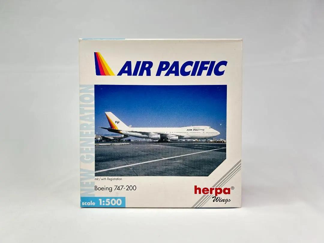 herpa　ヘルパ｜AIR PACIFIC　エアパシフィック｜B747-200