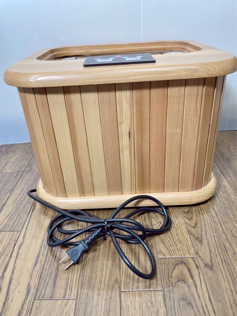 ◆美品 ◆サウナカバー付きセラミック足湯 ◆冷え性対策 ◆免疫力アップ