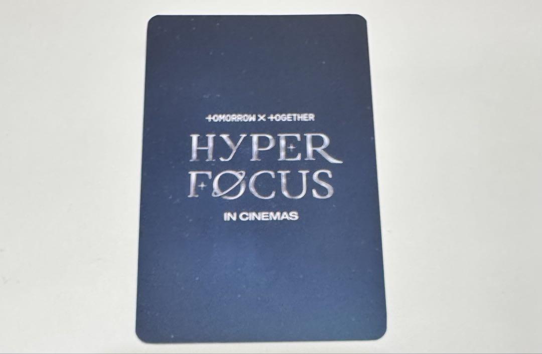 TXT 韓国 HYPERFOCUS CGV 映画 特典 トレカ ヨンジュン - メルカリ