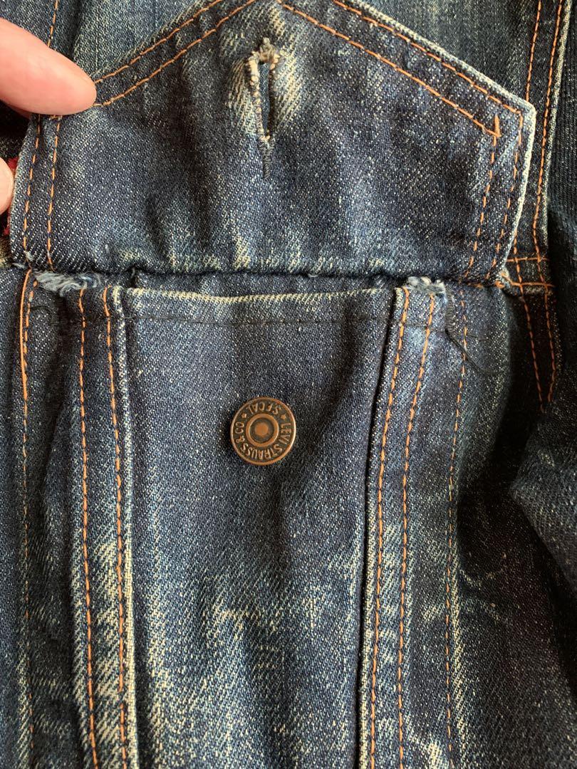 LEVI'S ビッグE 70505 ボタン裏刻印525　リーバイス　ヴィンテージ