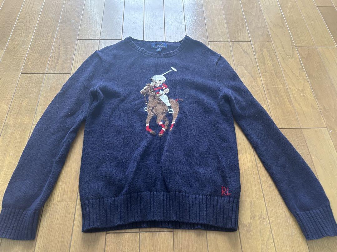 Polo Ralph Lauren ネイビーセーター L/G