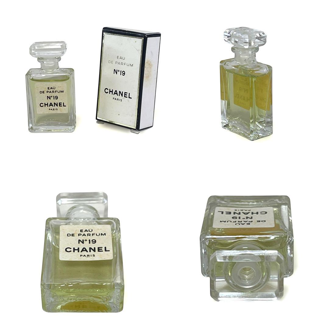 シャネル 香水 ネックレス パフューム ボトル ゴールド No.19 美品