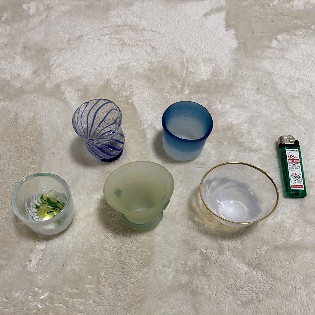 おちょこガラス5個セット