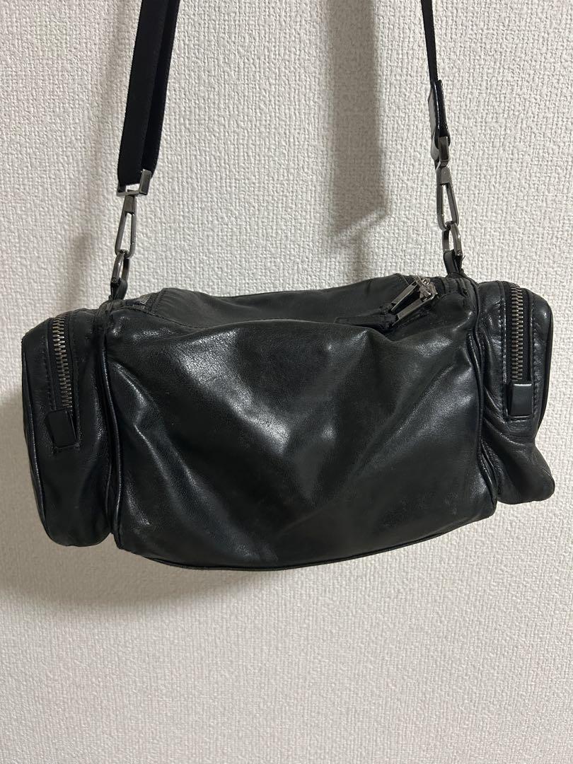 Dior homme レザーショルダーバッグ 黒